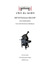 L'Art du Jardin Vulcano V3 Premium ADJ-V3P Utilisation