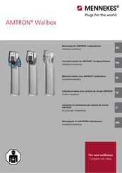 Mennekes AMTRON Wallbox Guide D'utilisation