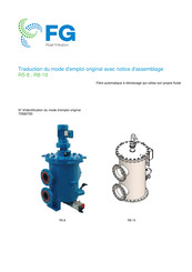 Filtration Group R8-10 Traduction Du Mode D'emploi Original