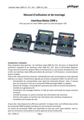 philippi CMR 811 Manuel D'utilisation Et De Montage