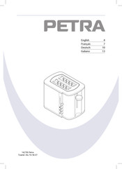 Petra Alu TA 58.07 Mode D'emploi