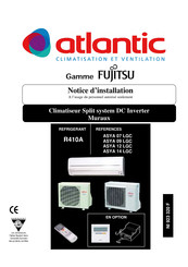 Atlantic Fujitsu ASYA 09 LGC Notice D'installation