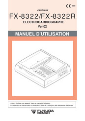 Fukuda Denshi CARDIMAX FX-8322 Manuel D'utilisation