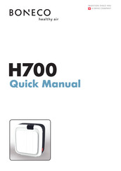 Boneco H700 Manuel Rapide