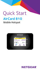 NETGEAR AirCard 810 Mode D'emploi