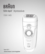 Braun Silk-epil 7681 Wet + Dry Mode D'emploi