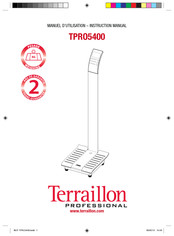 Terraillon TPRO5400 Mode D'emploi