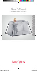 BabyBjorn TRAVEL COT LIGHT Mode D'emploi