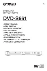 Yamaha DVD-S661 Mode D'emploi