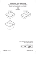 Kohler STERLING SC3322DBG Guide D'installation Et D'entretien