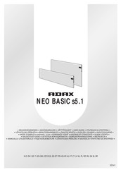 Adax NEO BASIC s5.1 Mode D'emploi