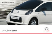 CITROEN C-ZERO 2012 Notice D'emploi