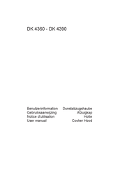 AEG DK 4360 Notice D'utilisation