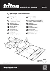 Triton TRTA 001 Instructions D'utilisation