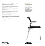 Vitra MedaSlim Mode D'emploi