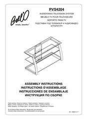 Bello PVS4204 Instructions D'assemblage