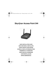 Topcom Skyr@cer Access Point 544 Guide D'installation Rapide