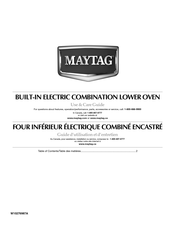 Maytag MMW7530WDW01 Guide D'utilisation Et D'entretien