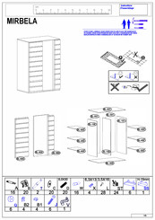 MobilierMoss MIRBELA Instructions De Montage