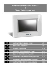 Watts Vision central Guide D'utilisation