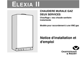 Chaffoteaux & Maury Elexia II VMC Notice D'installation Et D'emploi