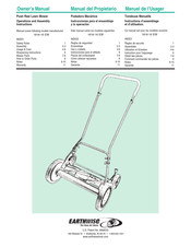 EarthWise 1816-16 EW Instructions D'assemblage Et D'utilisation