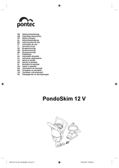 Pontec PondoSkim 12 V Notice D'emploi