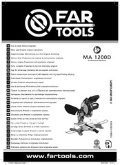 Far Tools MA 1200D Notice Originale
