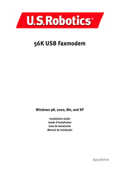 U.S.Robotics 56K USB Faxmodem Guide D'installation