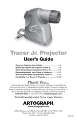 artograph Tracer Jr. Projector Mode D'emploi