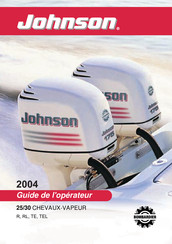 Johnson 30 R 2004 Guide De L'opérateur