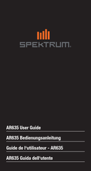 Spektrum AR635 Guide De L'utilisateur