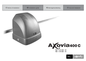 SOMFY Axovia 400c Notice D'installation