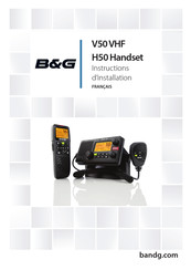 B&G H50 Instructions D'installation