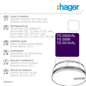 hager TG 500B Guide D'installation