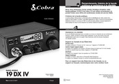 Cobra 19 DX IV Guide D'utilisation