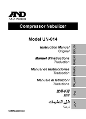 A&D Medical UN-014 Manuel D'instructions