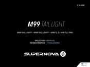 Supernova M99 TAIL LIGHT Mode D'emploi