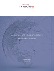 Media5 Mediatrix 4102S Guide D'installation