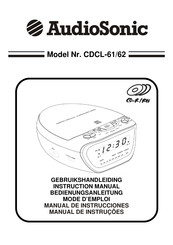 AudioSonic CDCL-61 Mode D'emploi