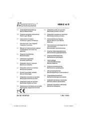 Hurricane 34.047.22 Instructions D'origine