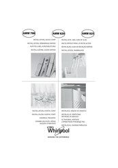 Whirlpool AMW 820 Installation, Démarrage Rapide