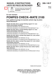 Graco CHECK-MATE 2100 Manuel D'instructions
