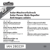 FLORABEST HG00363 Instructions De Montage Et Consignes De Sécurité