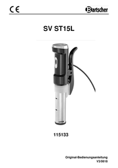 Bartscher SV ST15L Mode D'emploi