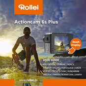 Rollei Actioncam 6s Plus Mode D'emploi