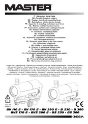 Master B 230 Manuel De L'utilisateur