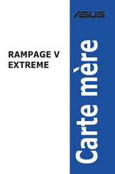 Asus RAMPAGE V EXTREME Mode D'emploi