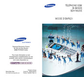 Samsung SGH-N620E Mode D'emploi