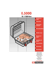 Facom E.5000 Notice D'instructions